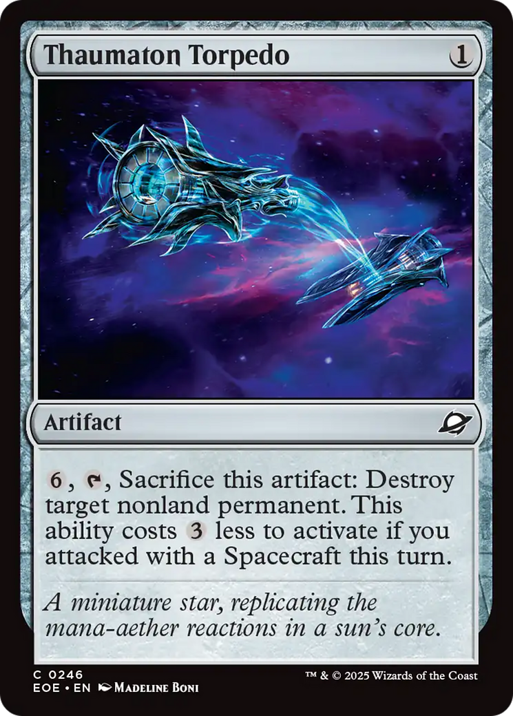 Thaumaton Torpedo [Edge of Eternities] Foil