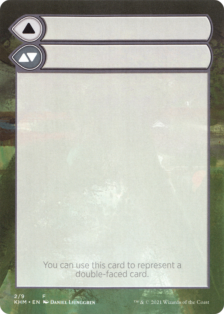 Double-Faced Substitute Card  [Kaldheim Substitute Cards] (Borderless)