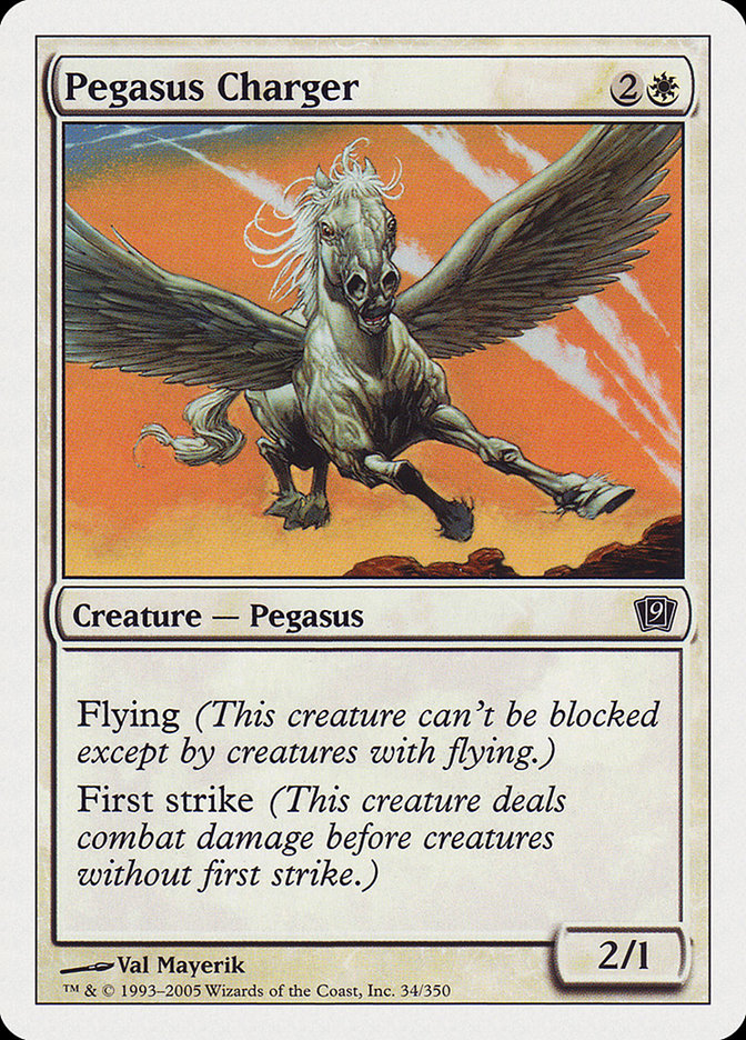 Pegasus Charger [Ninth Edition] Foil