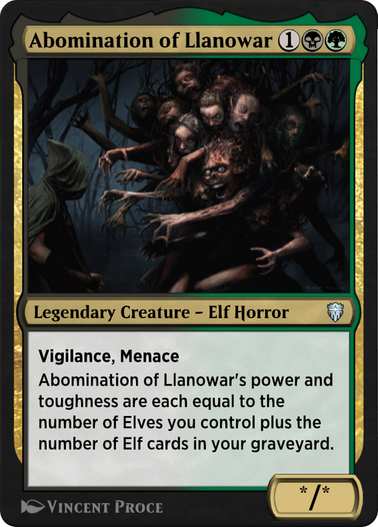 Abomination of Llanowar  [Historic Anthology 4]
