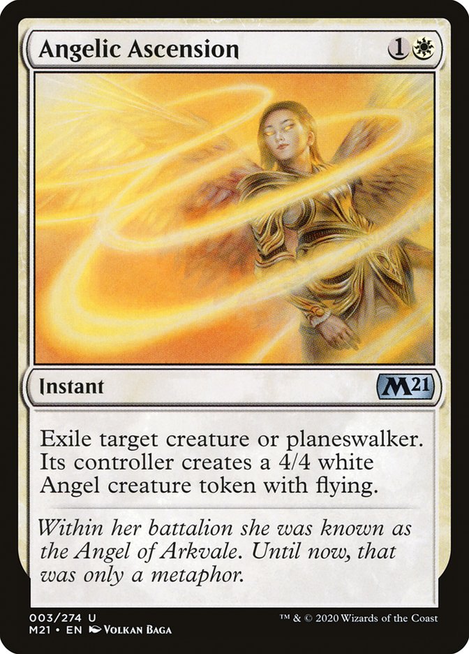 Angelic Ascension [Core Set 2021] Foil