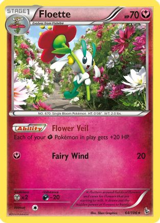 Floette (64/106) [XY: Flashfire] Reverse Holofoil