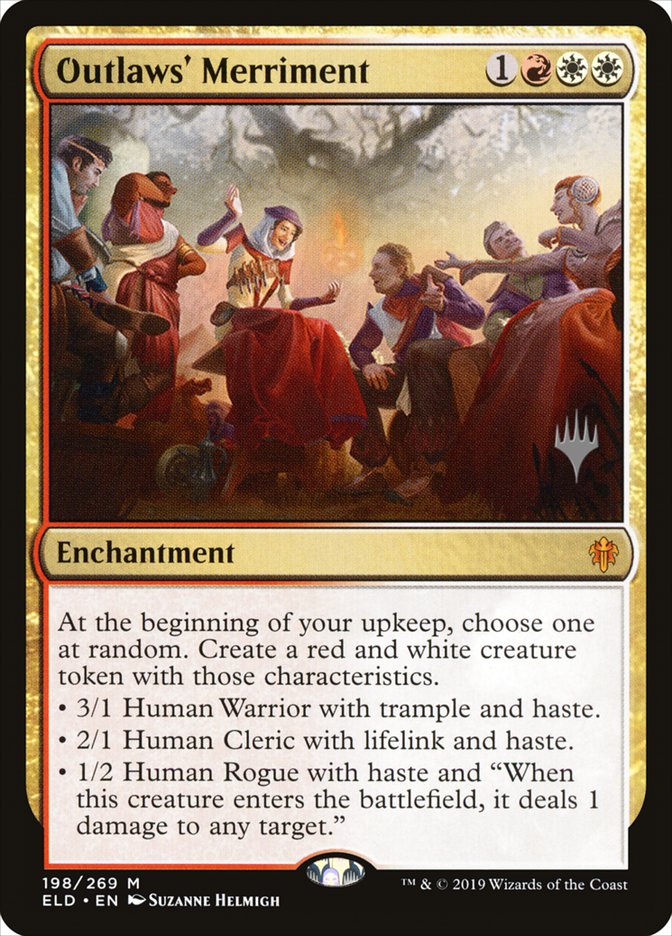 Outlaws' Merriment (Promo Pack) [Throne of Eldraine Promos] Foil