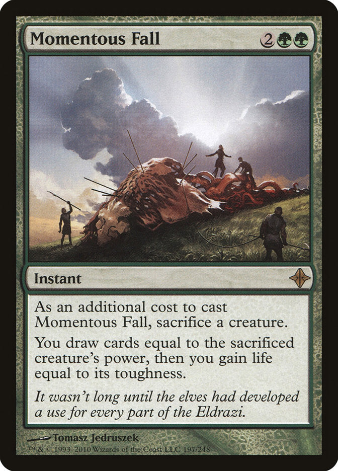 Momentous Fall [Rise of the Eldrazi] Foil