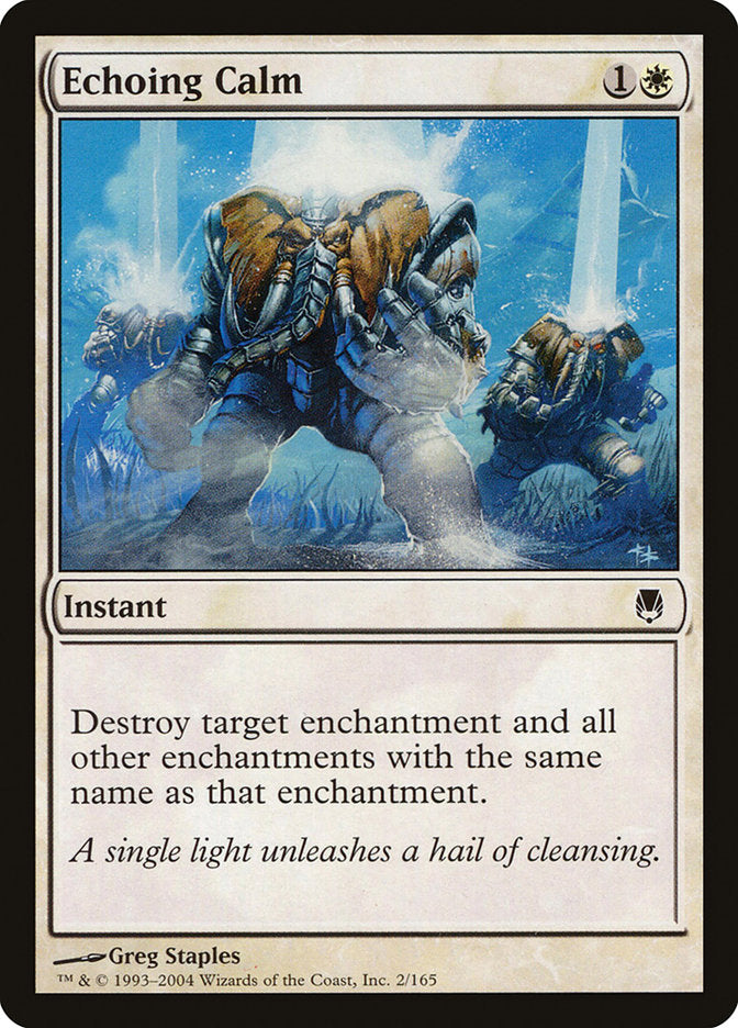 Echoing Calm [Darksteel] Foil