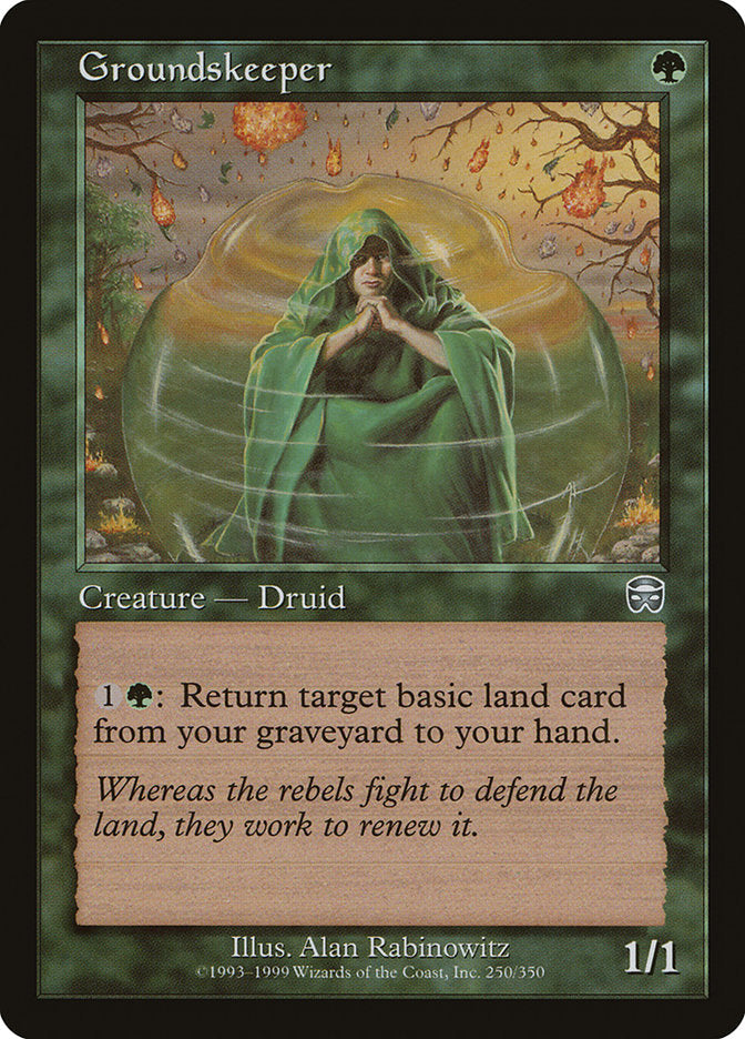 Groundskeeper [Mercadian Masques] Foil