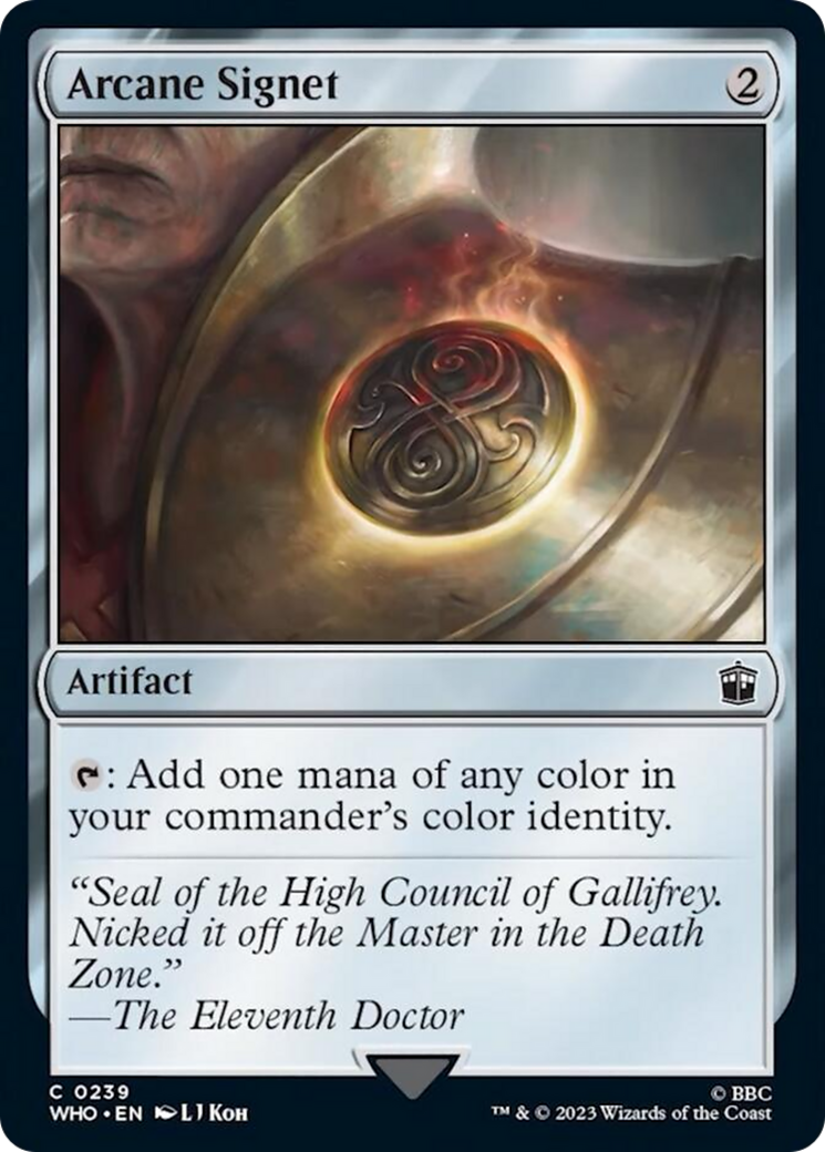 Arcane Signet [Doctor Who] Foil