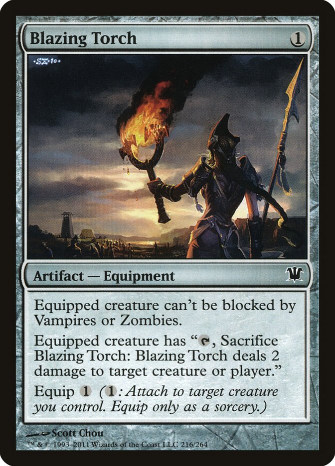 Blazing Torch [Innistrad] Foil