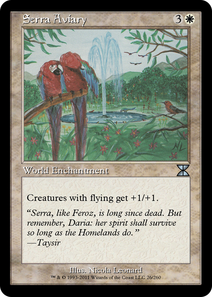 Serra Aviary  [Masters Edition IV] Foil