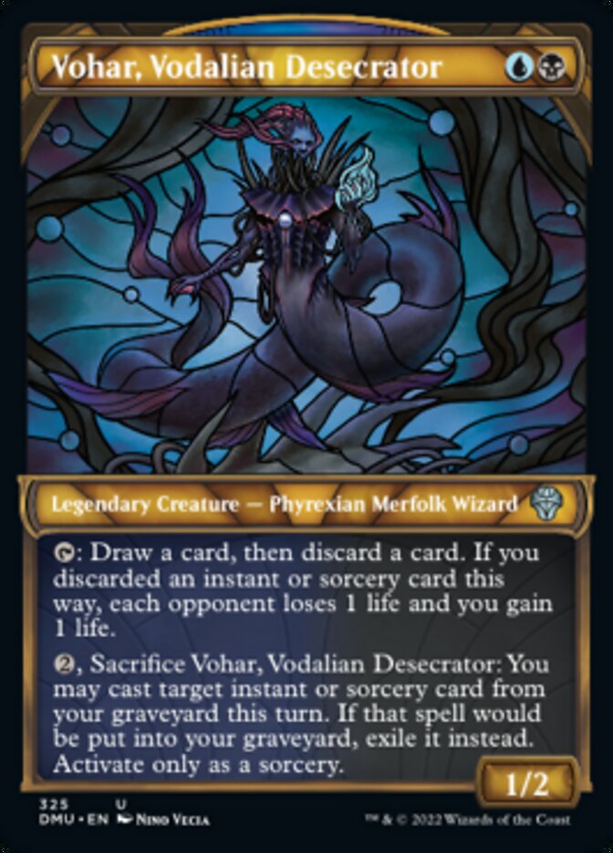 Vohar, Vodalian Desecrator (Showcase) [Dominaria United] Foil