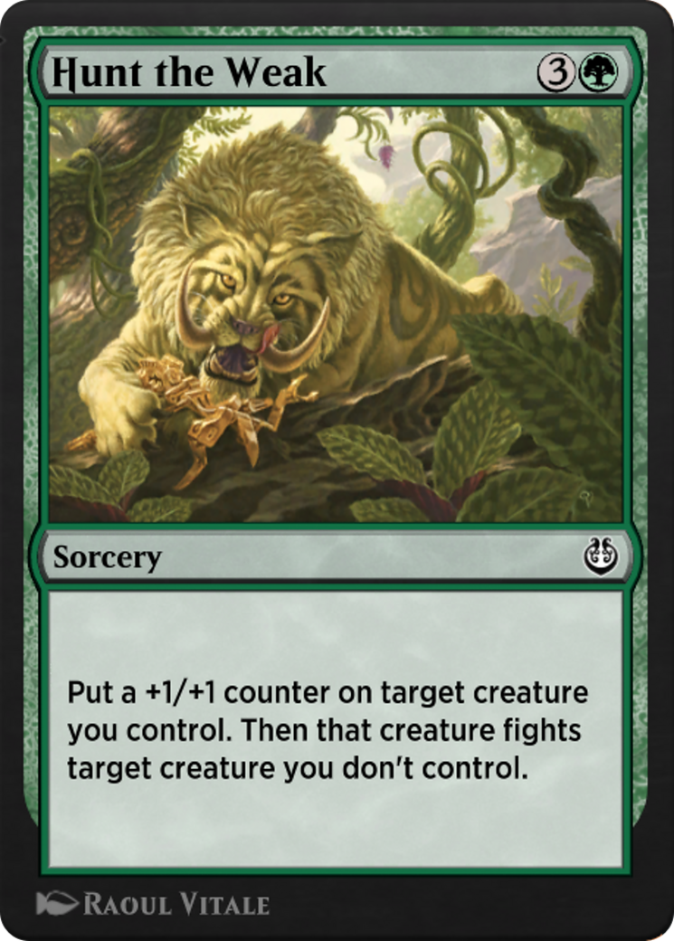 Hunt the Weak  [Kaladesh Remastered]