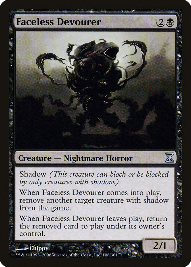 Faceless Devourer [Time Spiral] Foil