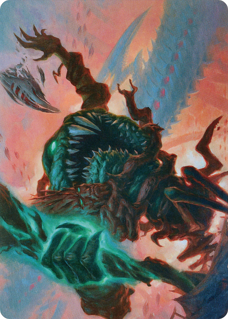 Yargle and Multani // Yargle and Multani  [March of the Machine Art Series] (Borderless) Foil