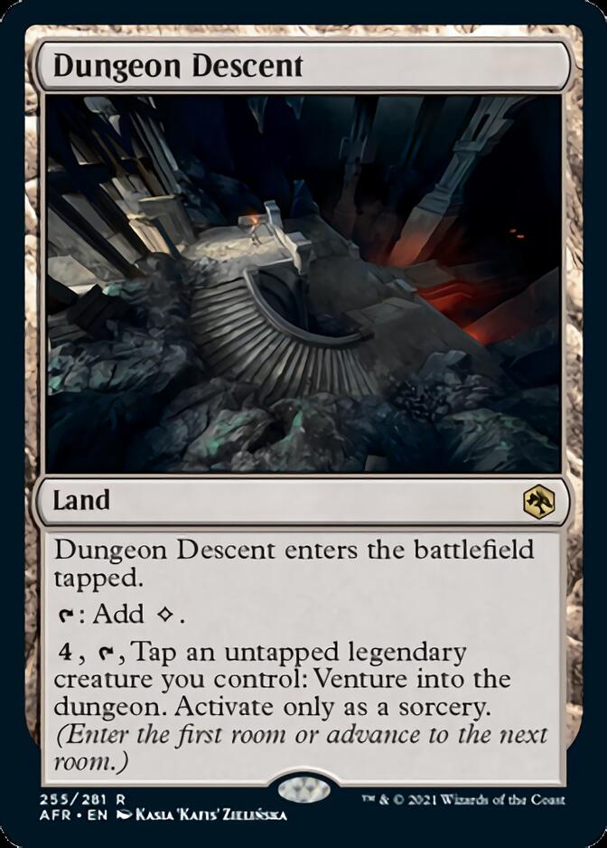 Dungeon Descent [Dungeons & Dragons: Adventures in the Forgotten Realms] Foil