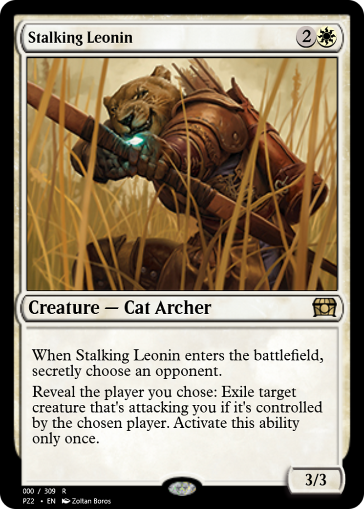 Stalking Leonin  [Treasure Chest] Foil