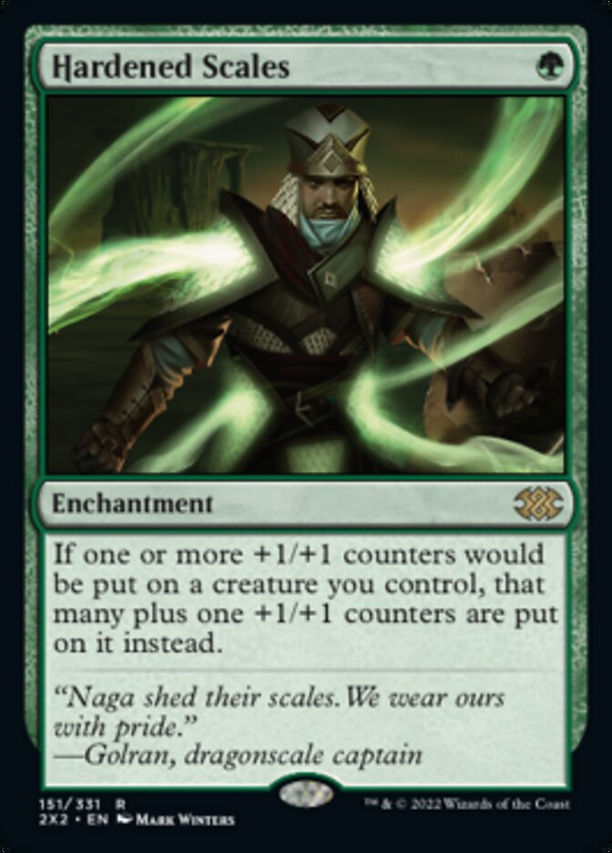 Hardened Scales [Double Masters 2022] Foil