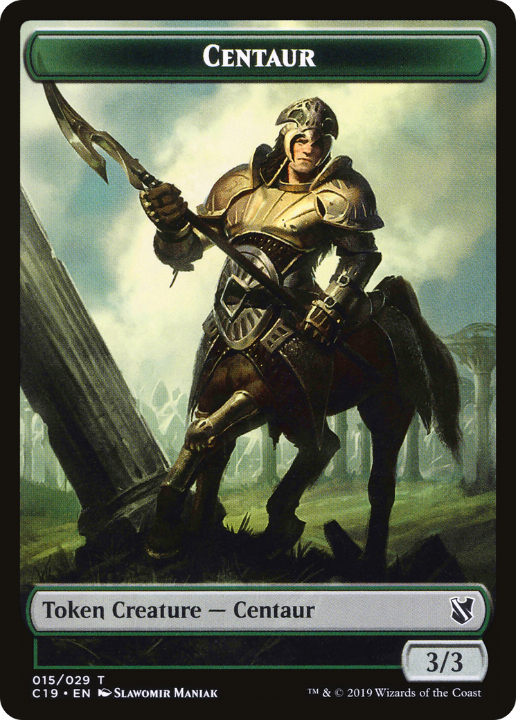 Centaur  [Commander 2019 Tokens]