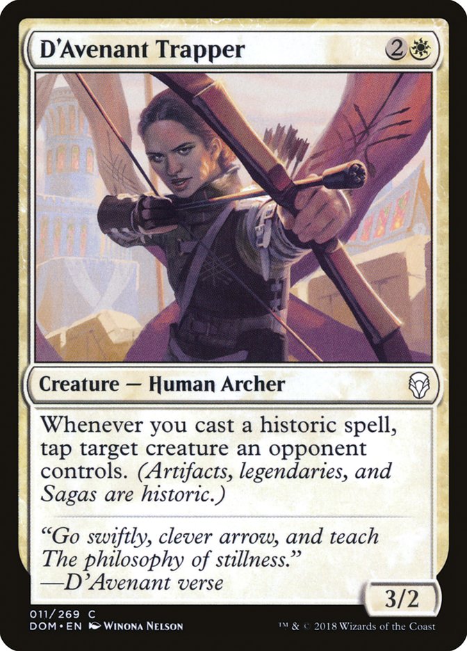D'Avenant Trapper [Dominaria] Foil