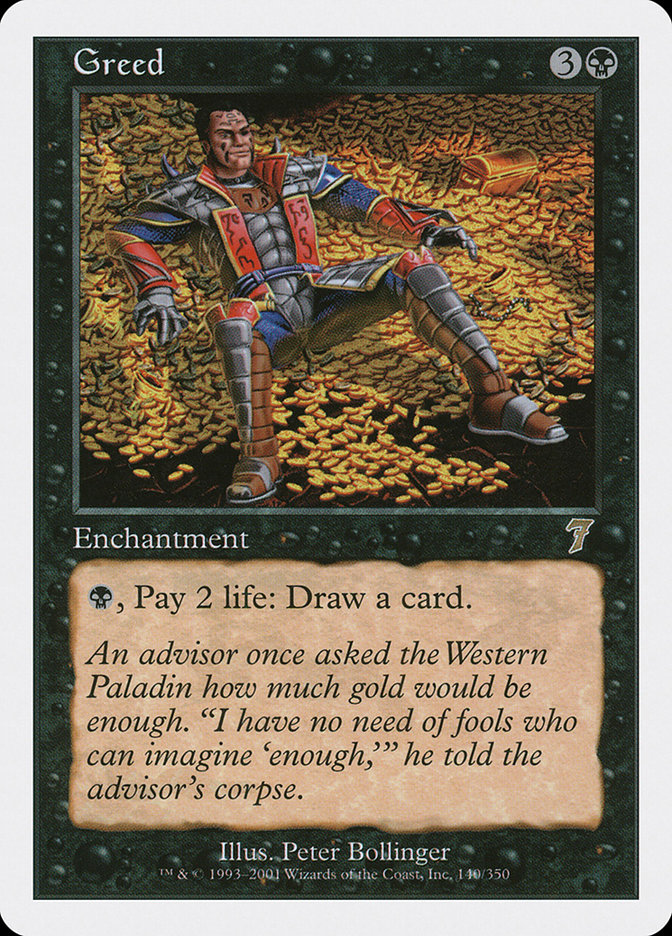 Greed [Seventh Edition] Foil