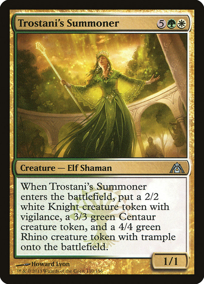 Trostani's Summoner [Dragon's Maze] Foil