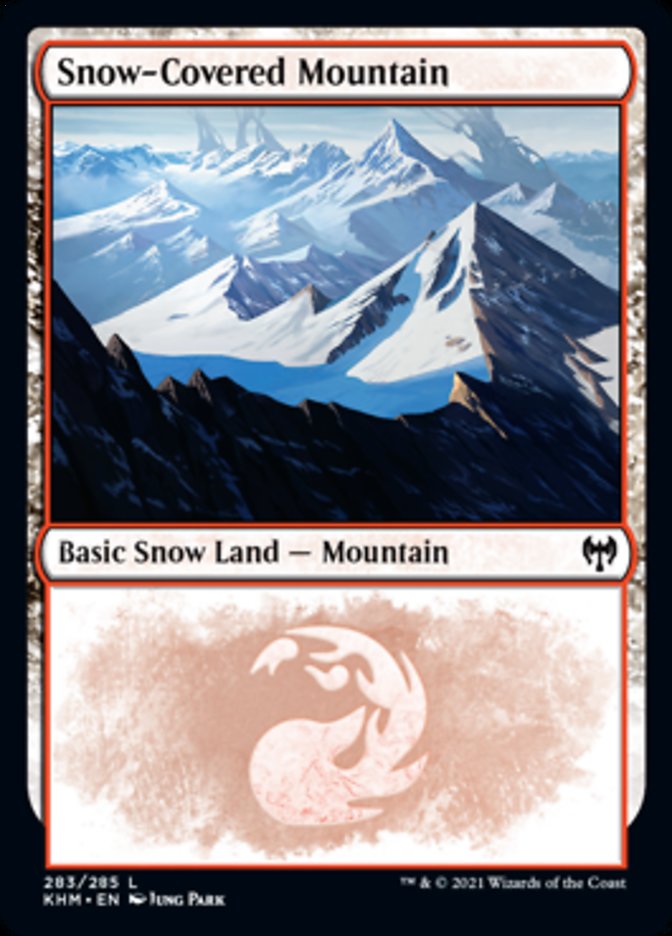 Snow-Covered Mountain (283) [Kaldheim] Foil