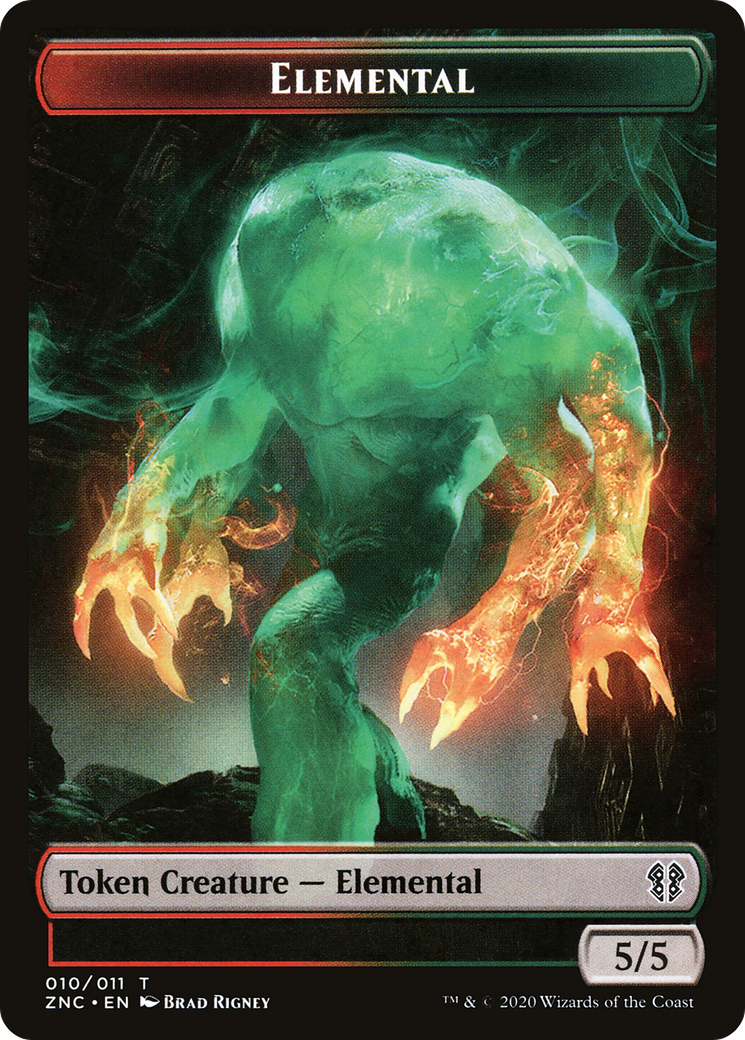 Elemental  [Zendikar Rising Commander Tokens]