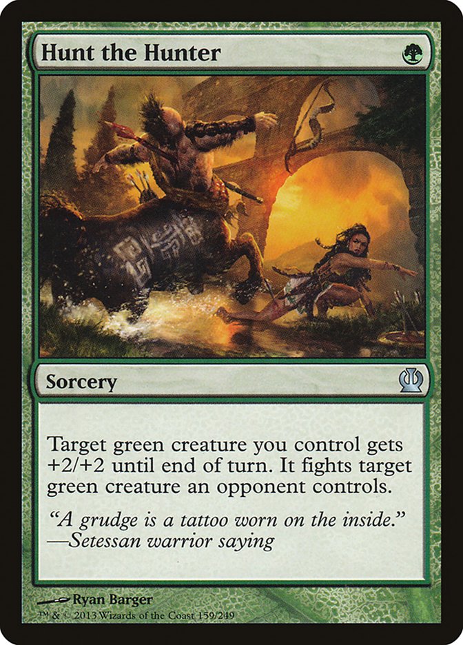 Hunt the Hunter [Theros] Foil