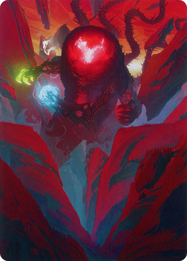 Omnath, Locus of All // Omnath, Locus of All  [March of the Machine Art Series] (Borderless) Foil