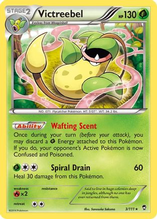 Victreebel (3/111) [XY: Furious Fists] Reverse Holofoil