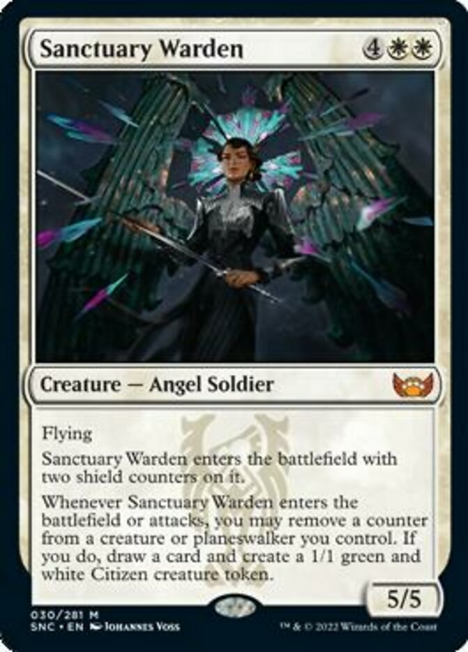 Sanctuary Warden [Streets of New Capenna] Foil