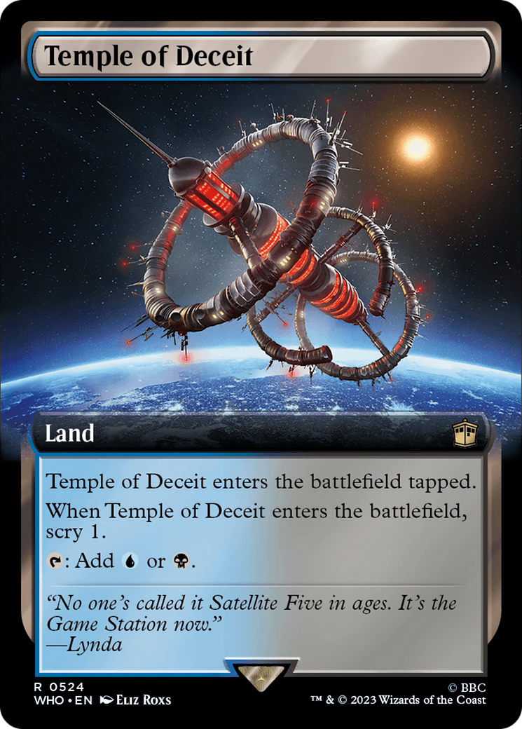 Temple of Deceit (Extended Art) [Doctor Who] Foil