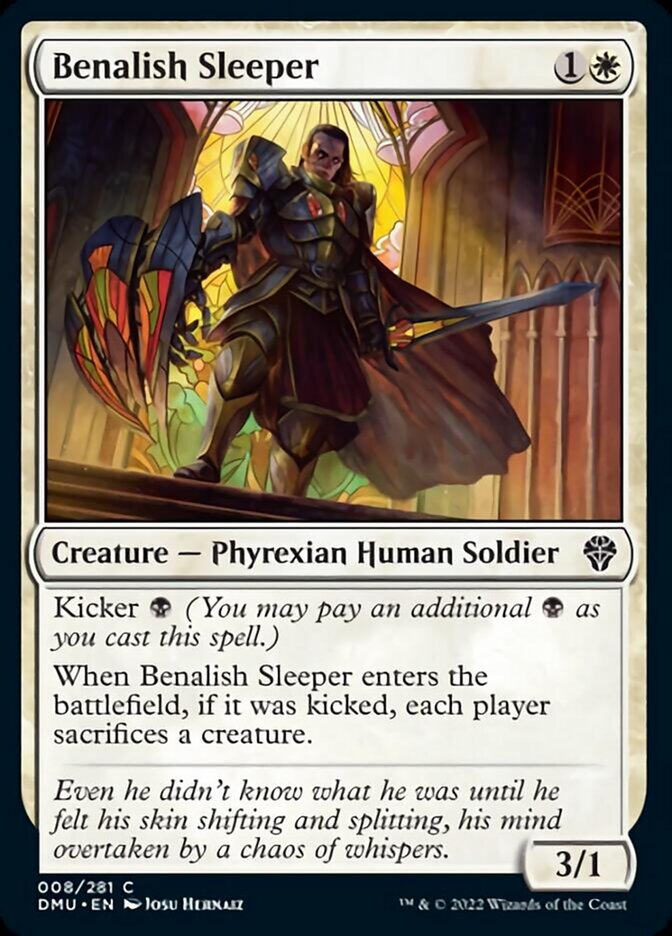 Benalish Sleeper [Dominaria United] Foil