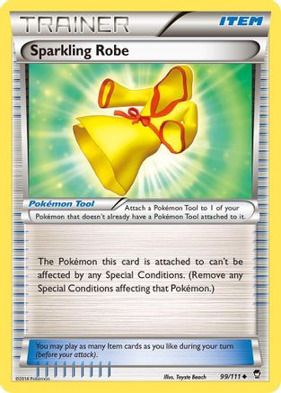 Sparkling Robe (99/111) [XY: Furious Fists] Reverse Holofoil