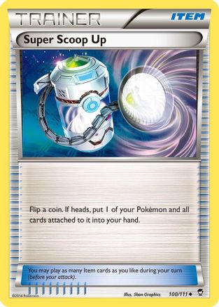 Super Scoop Up (100/111) [XY: Furious Fists] Reverse Holofoil