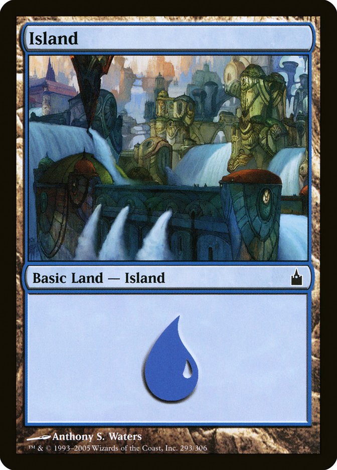 Island (293) [Ravnica: City of Guilds] Foil