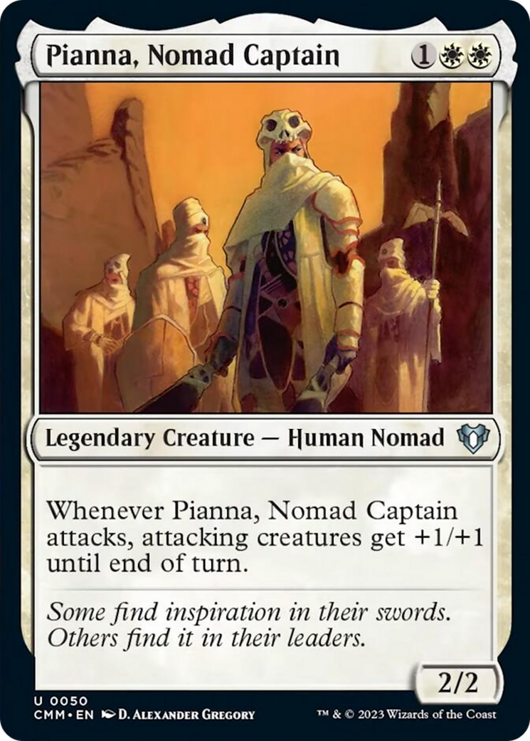 Pianna, Nomad Captain [Commander Masters] Foil