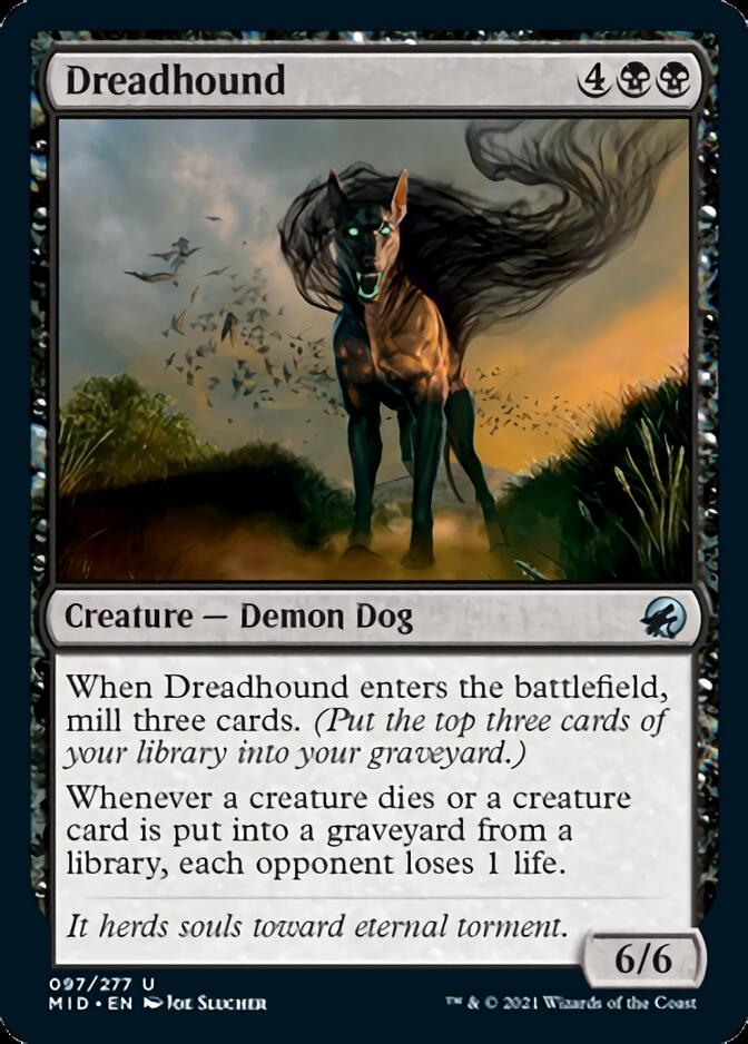 Dreadhound [Innistrad: Midnight Hunt] Foil