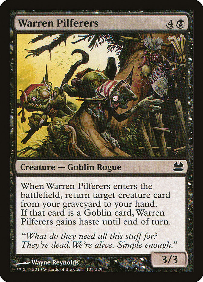 Warren Pilferers [Modern Masters] Foil