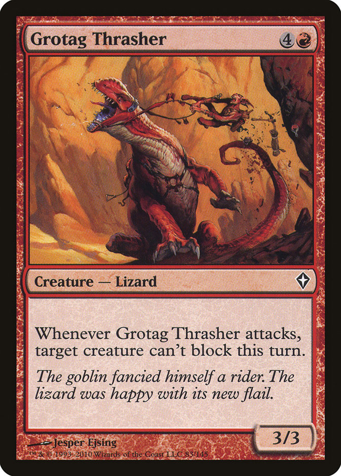 Grotag Thrasher [Worldwake] Foil