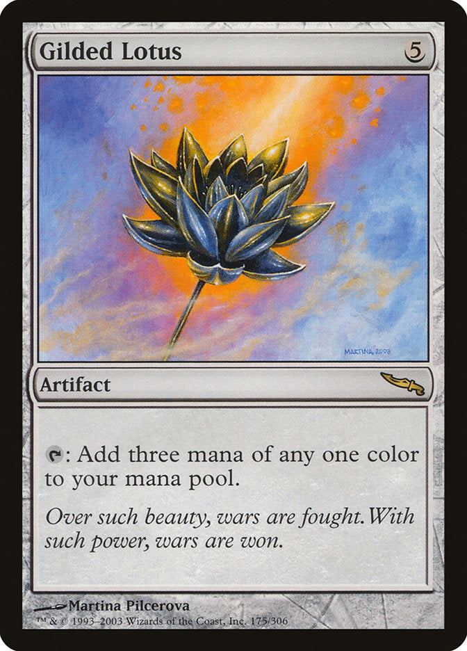 Gilded Lotus [Mirrodin] Foil