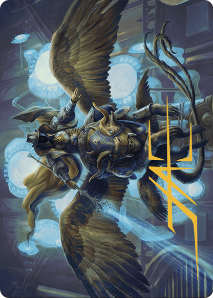 Ezrim, Agency Chief // Ezrim, Agency Chief  [Murders at Karlov Manor Art Series] (Borderless) Foil
