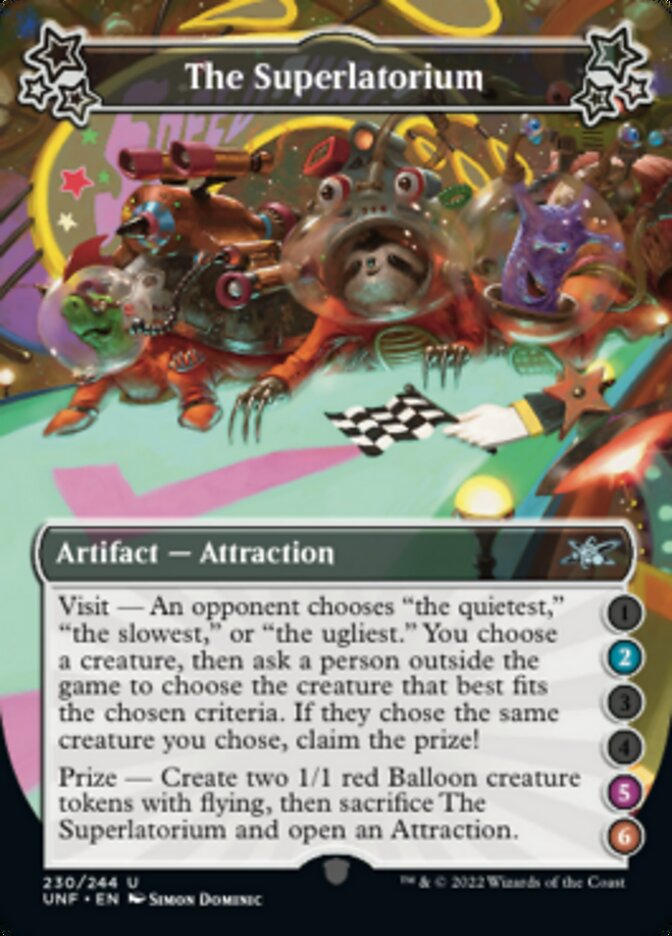 The Superlatorium (2-5-6) [Unfinity] Foil
