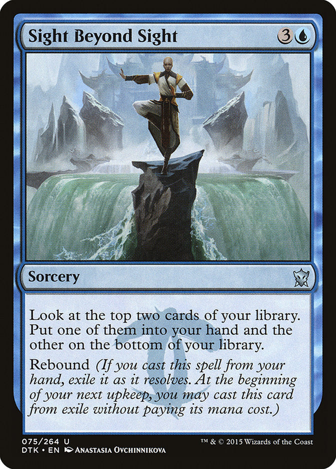 Sight Beyond Sight [Dragons of Tarkir] Foil