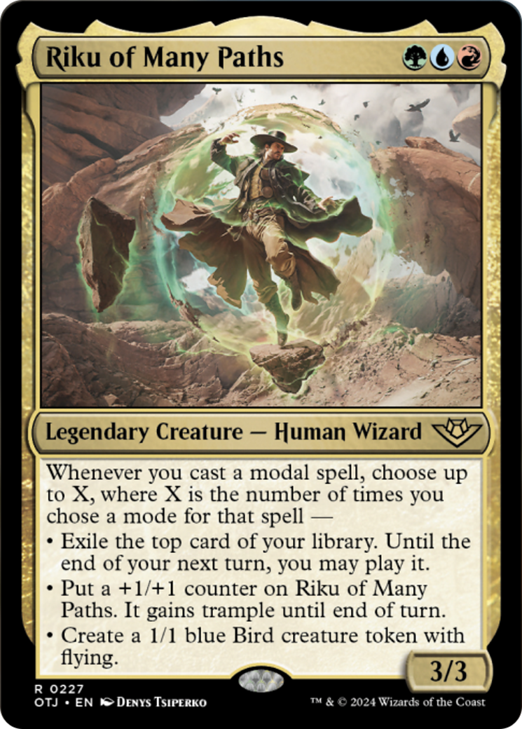 Riku of Many Paths [Outlaws of Thunder Junction] Foil