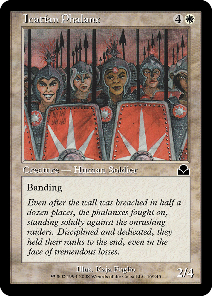 Icatian Phalanx  [Masters Edition II]