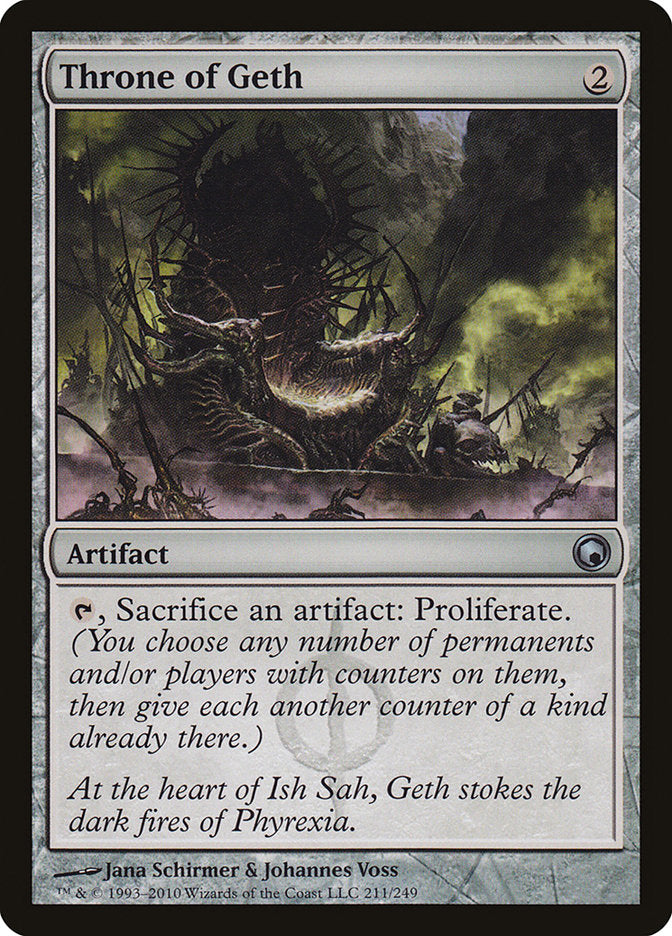 Throne of Geth [Scars of Mirrodin] Foil
