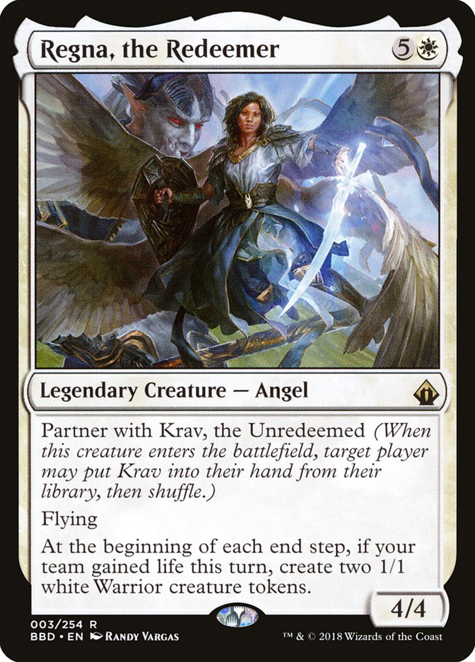 Regna, the Redeemer [Battlebond] Foil