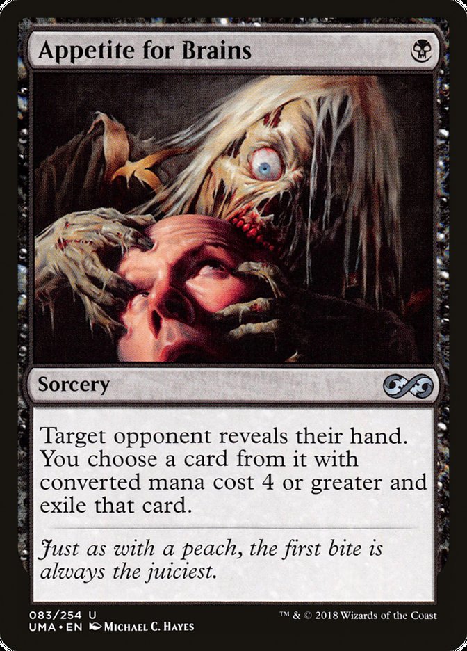 Appetite for Brains [Ultimate Masters] Foil