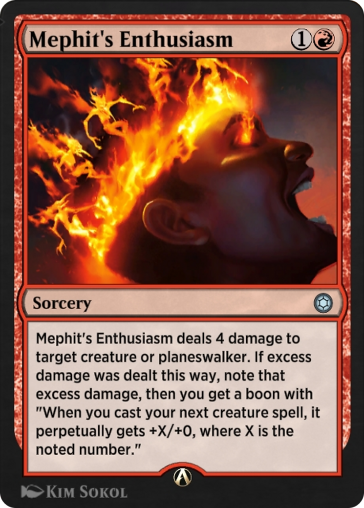 Mephit's Enthusiasm  [Alchemy Horizons: Baldur's Gate]