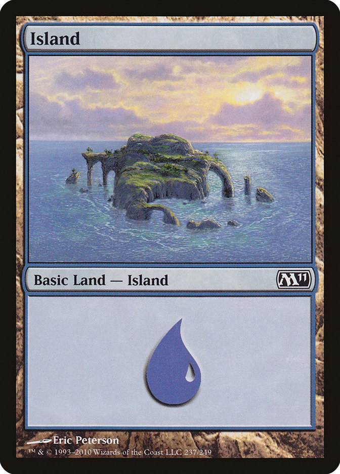 Island (237) [Magic 2011] Foil